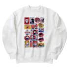 だるまかじーのみせの賑やかホ〜ロ〜 Heavyweight Crew Neck Sweatshirt