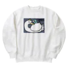 千代紙商店のどこにでも連れていくよ Heavyweight Crew Neck Sweatshirt