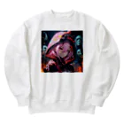 ぶーたんのハロウィン２ Heavyweight Crew Neck Sweatshirt