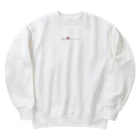 sai-nai_ひみつきちの推し♡赤 Heavyweight Crew Neck Sweatshirt