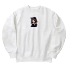 Droショップの猫耳っ娘 Heavyweight Crew Neck Sweatshirt