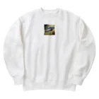 angler_kmの荒磯の王者　ヒラスズキ Heavyweight Crew Neck Sweatshirt