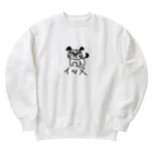 サオリショップのイッヌTシャツパーカートレーナー Heavyweight Crew Neck Sweatshirt