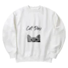 TAIYO 猫好きのCatday Heavyweight Crew Neck Sweatshirt