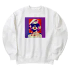 めそぽのIconic Beautyの女 Heavyweight Crew Neck Sweatshirt