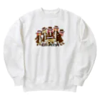 虹色ハウジングの虹色ハウジンググッズ Heavyweight Crew Neck Sweatshirt