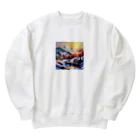 P.H.C（pink house candy）の幻想的な雪景色のグッズ Heavyweight Crew Neck Sweatshirt