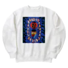 心の森ミュージアム　遊童館の郡上踊 Heavyweight Crew Neck Sweatshirt