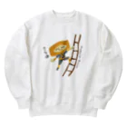 id-linkのフィナンシェ忍者 Heavyweight Crew Neck Sweatshirt