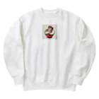 Bobchanのラーメンおじさん Heavyweight Crew Neck Sweatshirt