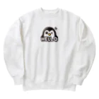 ぷにぷにのゆるゆるペンギン Heavyweight Crew Neck Sweatshirt