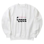 O＆mのありが10匹で、ありがとう Heavyweight Crew Neck Sweatshirt