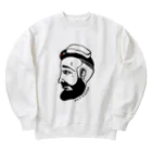 face-kyotoのFACEおじさんsaunar Heavyweight Crew Neck Sweatshirt