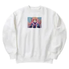 ポジパレード 🎉のキラリンドリーム Heavyweight Crew Neck Sweatshirt