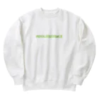 youfourのAdolescence蛍光色前面のみ Heavyweight Crew Neck Sweatshirt