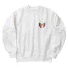 xaipxのレインボーエンジェルの羽 Heavyweight Crew Neck Sweatshirt