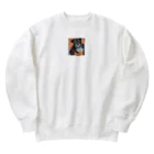 hamusutaroの犬 Heavyweight Crew Neck Sweatshirt