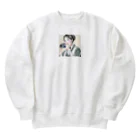 etwoshopの和美さん写真を撮る Heavyweight Crew Neck Sweatshirt