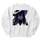 かいとの魔女イラストグッズ Heavyweight Crew Neck Sweatshirt