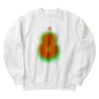 i love frenchfriesのｺﾞﾘｺﾞﾘごりら Heavyweight Crew Neck Sweatshirt