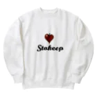 Stokeepのhearts Heavyweight Crew Neck Sweatshirt