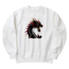 takkoroのブラックドラゴン Heavyweight Crew Neck Sweatshirt