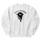 chicodeza by suzuriのハロウインシルエット Heavyweight Crew Neck Sweatshirt