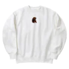 ryo2612の大きな目のトイプー Heavyweight Crew Neck Sweatshirt