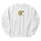 串カツワールドのどや！クシニョログッズ Heavyweight Crew Neck Sweatshirt