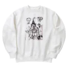 結社黒猫の遊園地のピエロ Heavyweight Crew Neck Sweatshirt