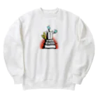 極東ETHNIXの墓石 Heavyweight Crew Neck Sweatshirt