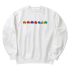 世界の菅野の車大好きCAR CAR CAR Heavyweight Crew Neck Sweatshirt