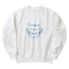 まったりと٩(　ᐕ)وのふぇねっくちゃん Heavyweight Crew Neck Sweatshirt