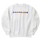 世界の菅野の車が8台 Heavyweight Crew Neck Sweatshirt