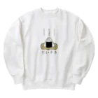 pikapikahikaru1のおにぎりだいすき Heavyweight Crew Neck Sweatshirt