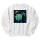 あいいろのキュートな宇宙飛行士 Heavyweight Crew Neck Sweatshirt