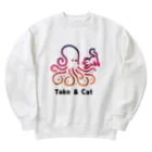 bravoadのタコ & 猫 Heavyweight Crew Neck Sweatshirt