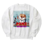 Pom-Dog'sのポメサイエンティスト Heavyweight Crew Neck Sweatshirt