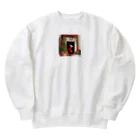 千裕アトリエ（いつもありがとう）のクリスマスストッキング（Christmas Stocking） Heavyweight Crew Neck Sweatshirt