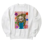 そばかす𝔾𝕀ℝ𝕃'𝕤のColor Girl🌼❤️💚🩵 Heavyweight Crew Neck Sweatshirt