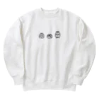 HALJION_weaponのジャンガリアンハムスター ガクト Heavyweight Crew Neck Sweatshirt