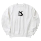 tomokazunagataのクワガタ君 Heavyweight Crew Neck Sweatshirt