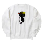 洗拓機のイワトビペンギン Heavyweight Crew Neck Sweatshirt