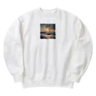 130yの綺麗な海 Heavyweight Crew Neck Sweatshirt