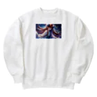 カズの「星屑の舞う森の守り手」 Heavyweight Crew Neck Sweatshirt