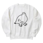 オグチヨーコの雷鳥さん Heavyweight Crew Neck Sweatshirt