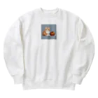 mirum_のカヌレ猫 Heavyweight Crew Neck Sweatshirt