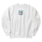 CatMonkのふわもふ猫Uuh Heavyweight Crew Neck Sweatshirt