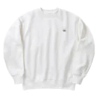 ムスっと！のピエンとうさちゃん　シロクロタイプ Heavyweight Crew Neck Sweatshirt