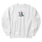 sera-のかわいいキャラ Heavyweight Crew Neck Sweatshirt